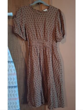 Brown Knit Dress